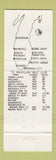 Matchbook Cover - Waukegan Yacht Club IL