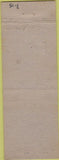 Matchbook Cover - Fiddler's Inn Fiddletown CA