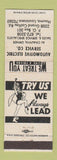 Matchbook Cover - Automotive Electric Service Houma LA girlie