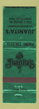 Matchbook Cover - Juanita's Mexican Restaurant Lafayette LA