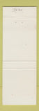 Matchbook Cover - Redwood Inn Rantoul IL