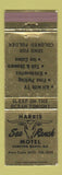 Matchbook Cover - Harris Sea Ranch Hampton Beach NH