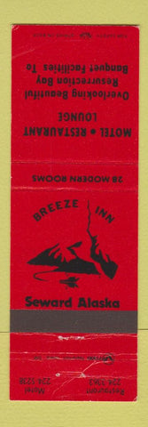 Matchbook Cover - Motel Restaurant Breeze Inn Seward AK