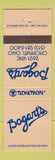 Matchbook Cover - Bogar's Cincinnati OH