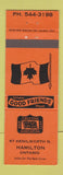Matchbook Cover - Firestone War Vets Association Hamilton ON