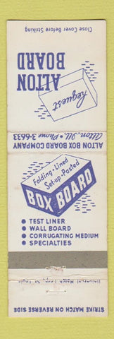 Matchbook Cover - Alton Board IL