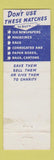 Matchbook Cover - Alton Board IL