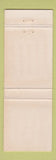 Matchbook Cover - Moise Insurance Real Estate Covington LA