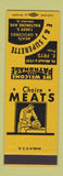Matchbook Cover - E&J Superette Meat Grocery Chicago IL SAMPLE