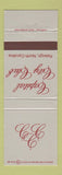 Matchbook Cover - Capital City Club Raleigh NC