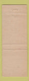 Matchbook Cover - Sun Set Motel Rutland VT