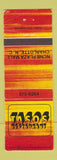 Matchbook Cover - Tasos Restaurant Charlotte NC