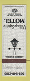 Matchbook Cover - Village Square Motel Redmond OR