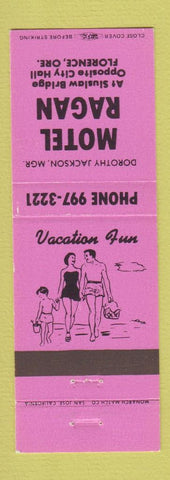 Matchbook Cover - Motel Ragan Florence OR