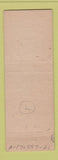 Matchbook Cover - Hotel Pennington Thief River Falls MI low phone # WEAR