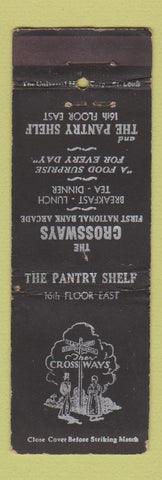 Matchbook Cover - Crossways Restaurant UNIVERSAL LONG WEAR