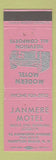 Matchbook Cover - Janmere Motel Hampton Beach NH WEAR