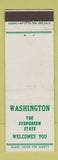 Matchbook Cover - Washington State WA Tourism