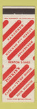 Matchbook Cover - Tonkin's Cafe Turf Room Renton WA