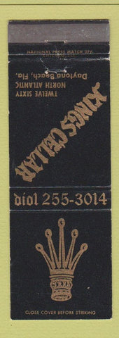 Matchbook Cover - Kings Cellar Daytona Beach FL