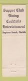 Matchbook Cover - Kings Cellar Daytona Beach FL