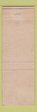 Matchbook Cover - Adams Hotel Denver Colorado WEAR