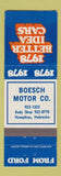 Matchbook Cover - 1978 Ford Boesch Humphrey NE WEAR