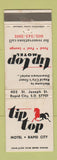 Matchbook Cover - Tip Top Motel Rapid City SD WORN