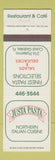 Matchbook Cover - Justa Pasta Italian Coral Gables FL