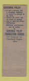 Matchbook Cover - Light the Way Cerebral Palsied Children Cleveland OH WEAR
