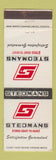 Matchbook Cover - Stedmans Stores Canada WEAR