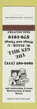Matchbook Cover - The Gin Mill