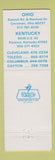 Matchbook Cover - URI Electronics Cincinnati OH Florence KY