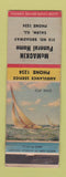 Matchbook Cover - McMackin Funeral Home Salem IL WORN