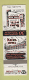 Matchbook Cover - Naswa Motel Cottages Weiers Beach NH WEAR