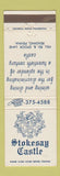 Matchbook Cover - Stokesay Castle Reading PA