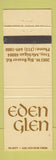 Matchbook Cover - Eden Glen Troy MI