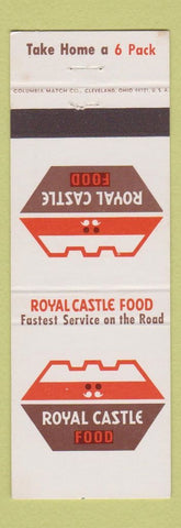 Matchbook Cover - Royal Castle Food Cleveland OH