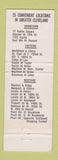 Matchbook Cover - Royal Castle Food Cleveland OH