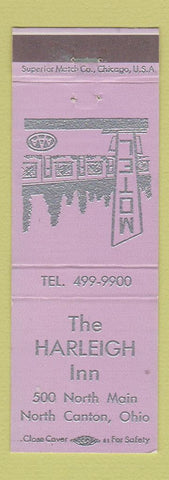 Matchbook Cover - Harleigh Inn North Canton OH