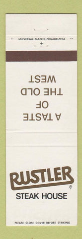 Matchbook Cover - Rustler Steak House