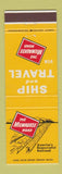 Matchbook Cover - Milwaukee Road Railroad