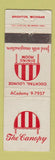 Matchbook Cover - The Canopy Brighton MI WEAR