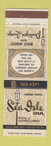 Matchbook Cover - Sea Isle Inn Sea Isle City NJ