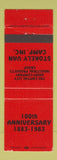 Matchbook Cover - Stokely Van Camp Inc 1983 Columbus OH