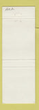 Matchbook Cover - Cunningham West Helene Forrest City AR
