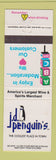 Matchbook Cover - JD Penguin's Liquor