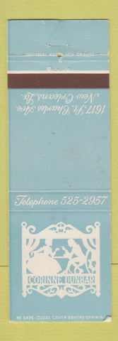 Matchbook Cover - Corinne Dunbar New Orleans LA