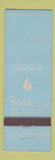Matchbook Cover - Tropics Hotel Miami Beach FL