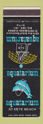 Matchbook Cover - Aquatarium St Petersburg Beach FL